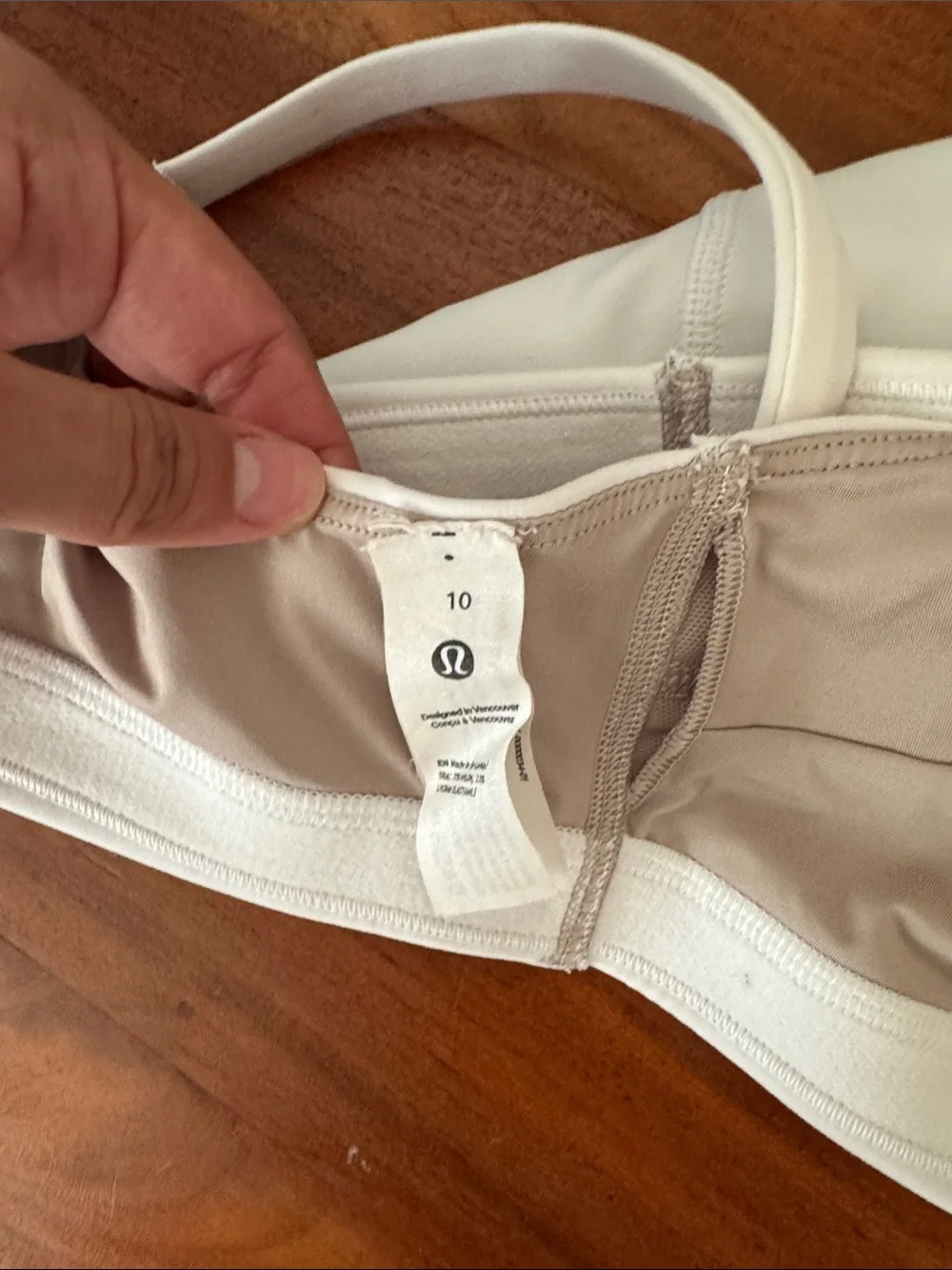 lululemon athletica White Sports Bra